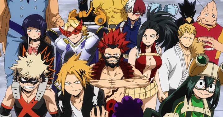 my hero academia characters