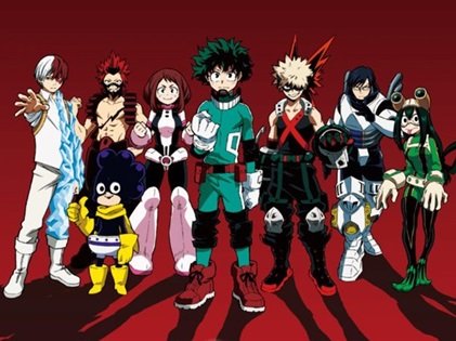 my hero academia characters