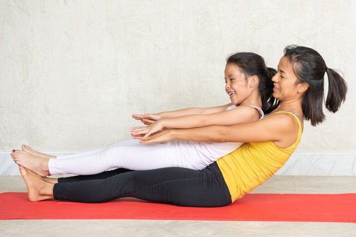 Double Boat Pose (Navasana)