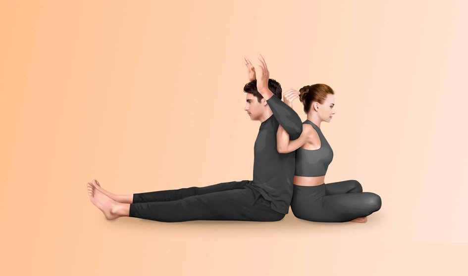 Partner Shoulder Stretch