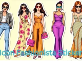 Icon Fashionista Stickers